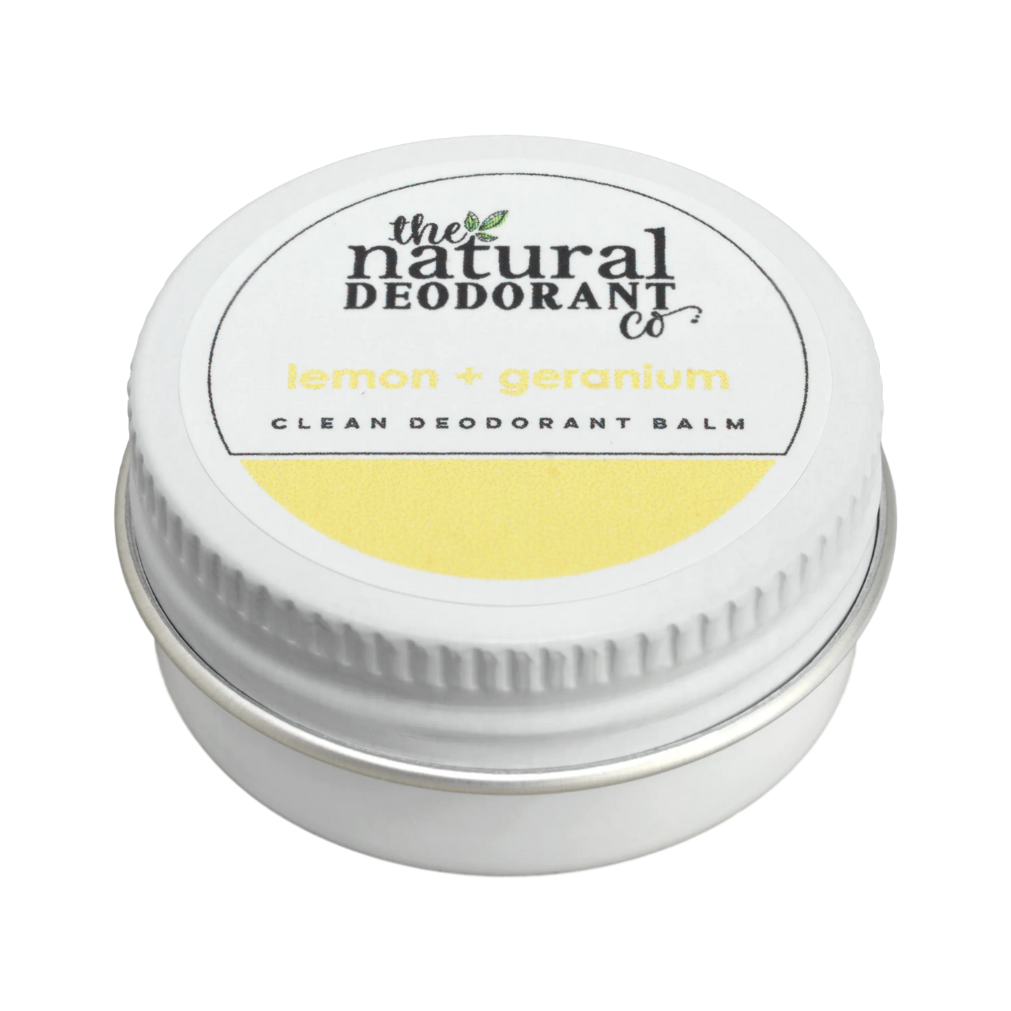 THE NATURAL DEODORANT CO. GAIVUS BALZAMINIS MINI DEZODORANTAS CITRINA + PELARGONIJA GlowAmeli
