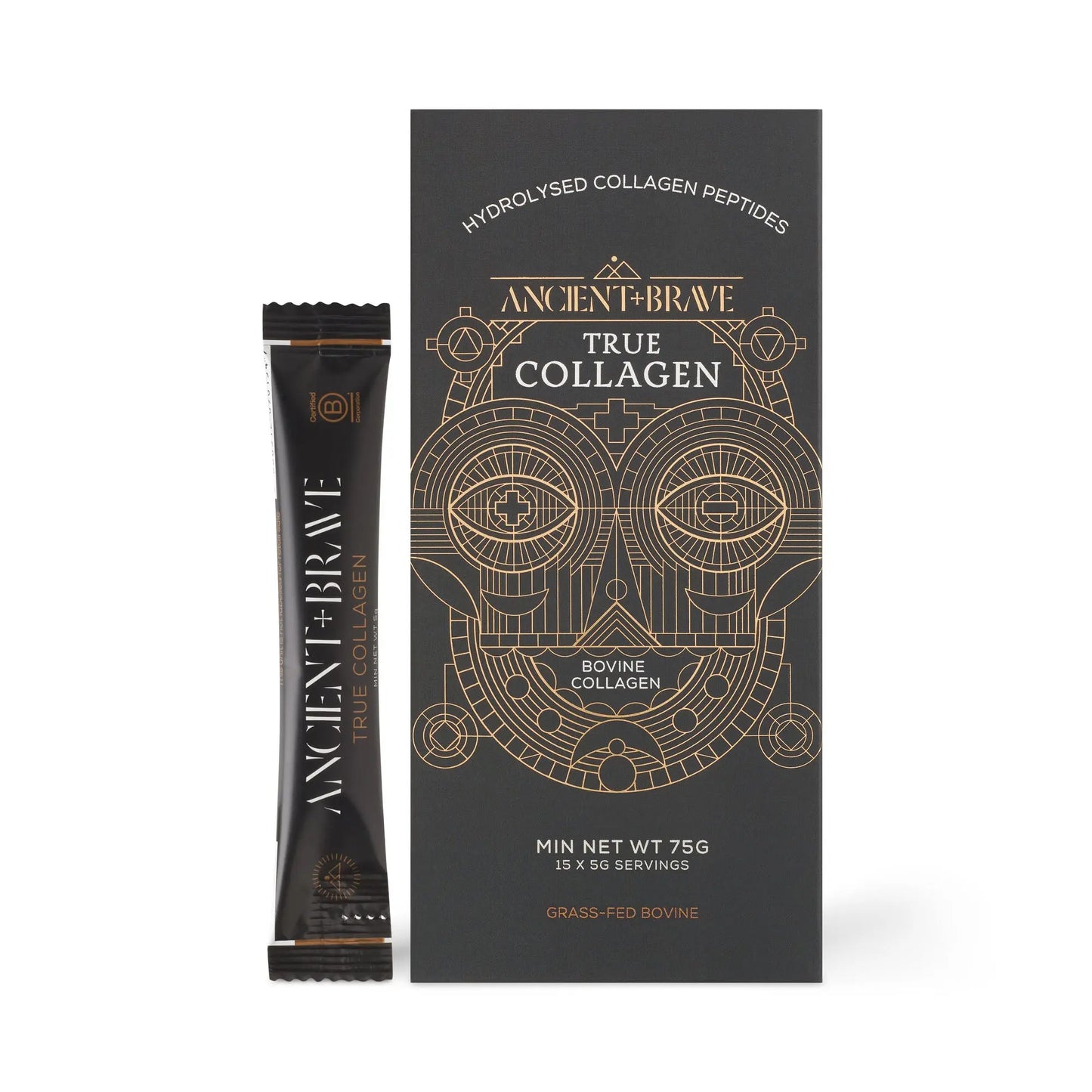 ANCIENT+BRAVE KOLAGENAS PAKUOTĖSE TRUE GlowAmeli