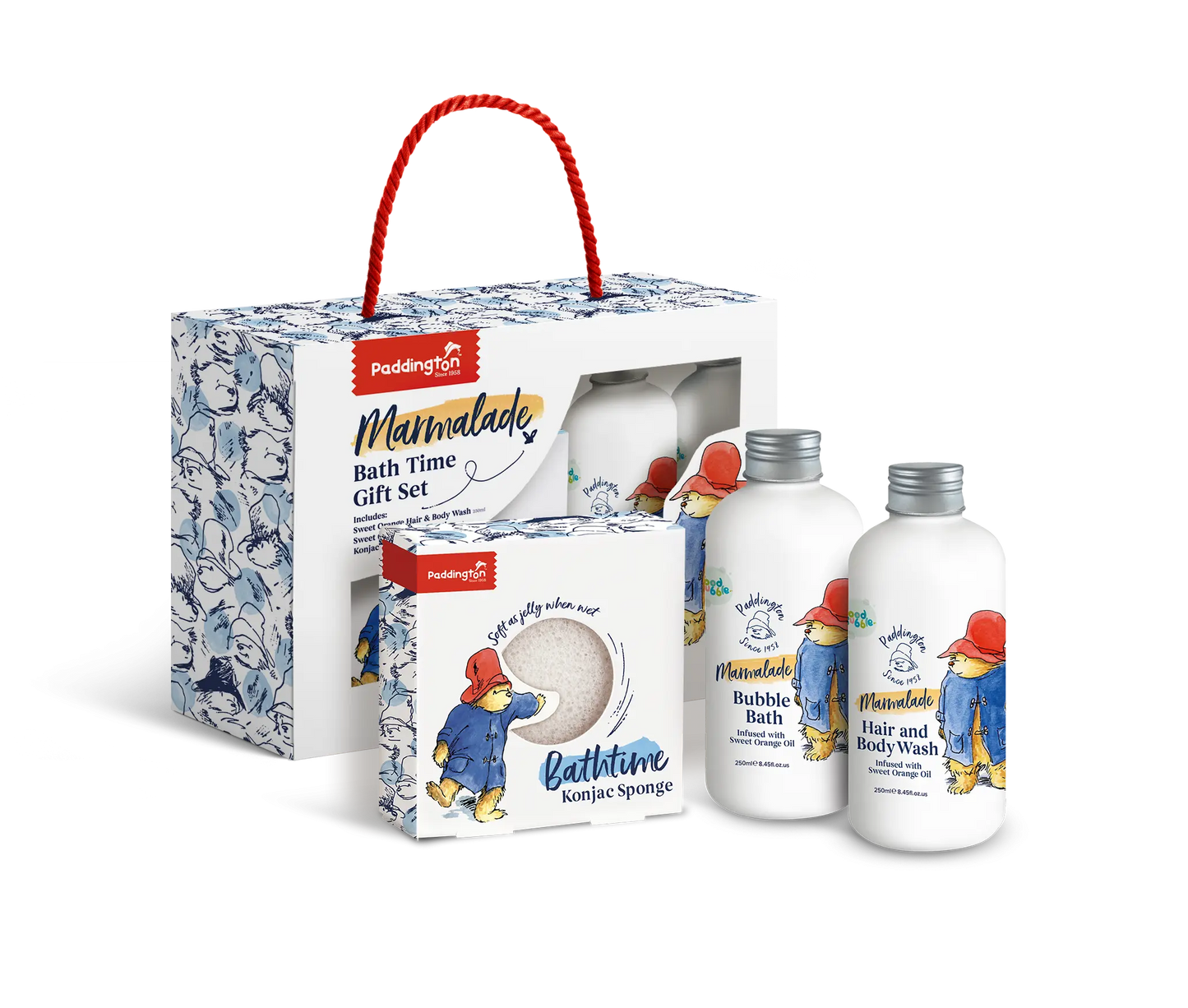 Paddington Marmalade Bath Time dovanų rinkinys Good Bubble GlowAmeli