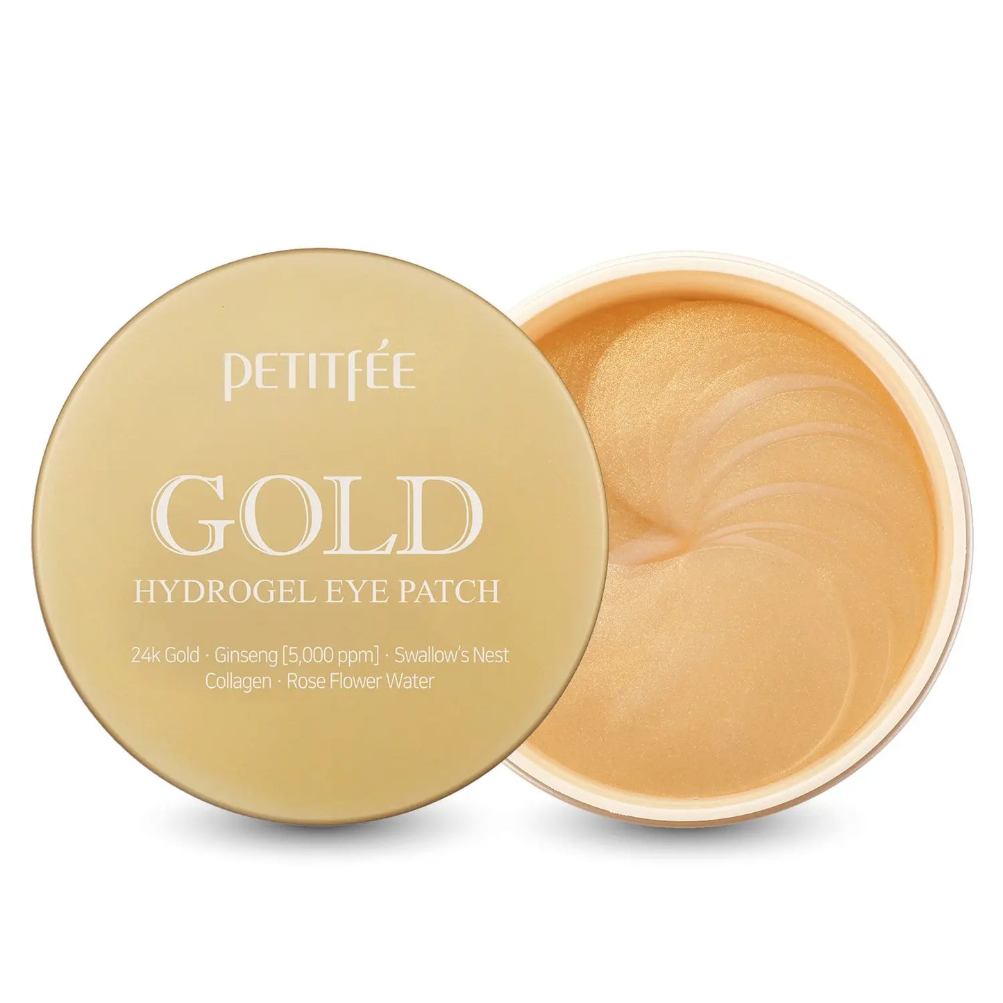 PETITFEE GOLD HYDROGEL EYE PATCH paakių kaukės su auksu GlowAmeli