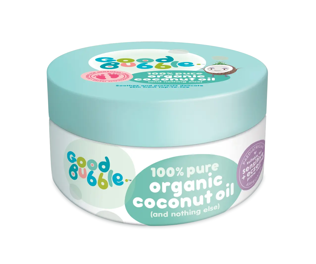 Tyras ekologiškas kokosų aliejus Good Bubble GlowAmeli