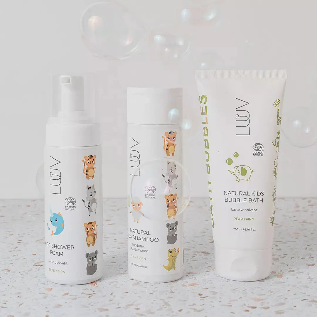 Luuv Putų konsistencijos prausiklis vaikams, 150 ml GlowAmeli