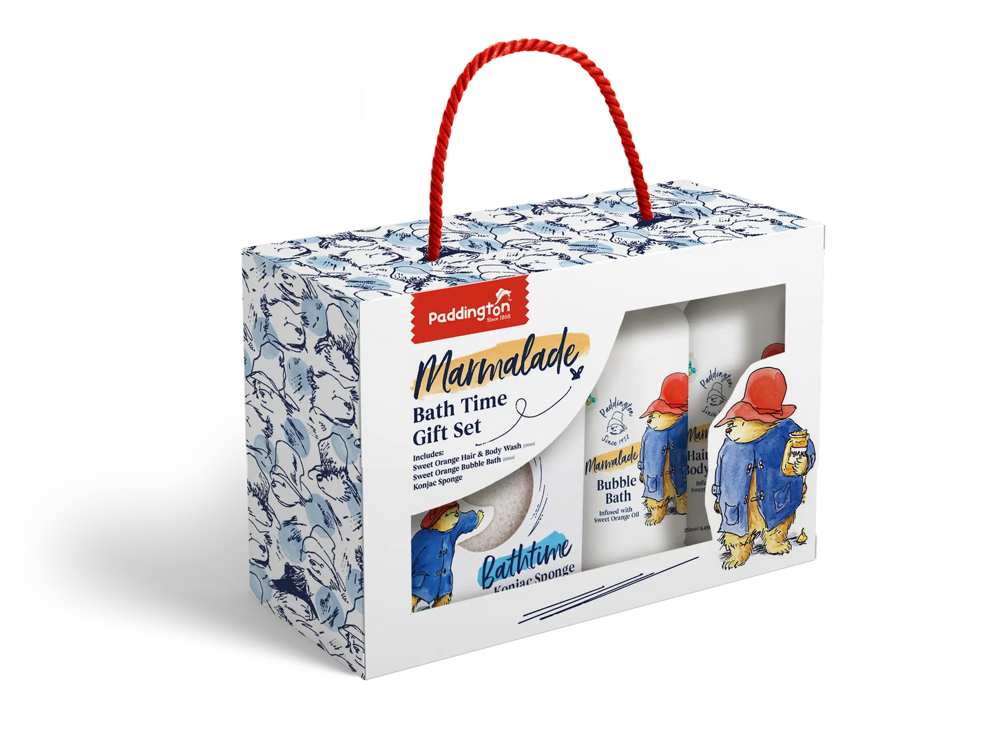 Paddington Marmalade Bath Time dovanų rinkinys Good Bubble GlowAmeli