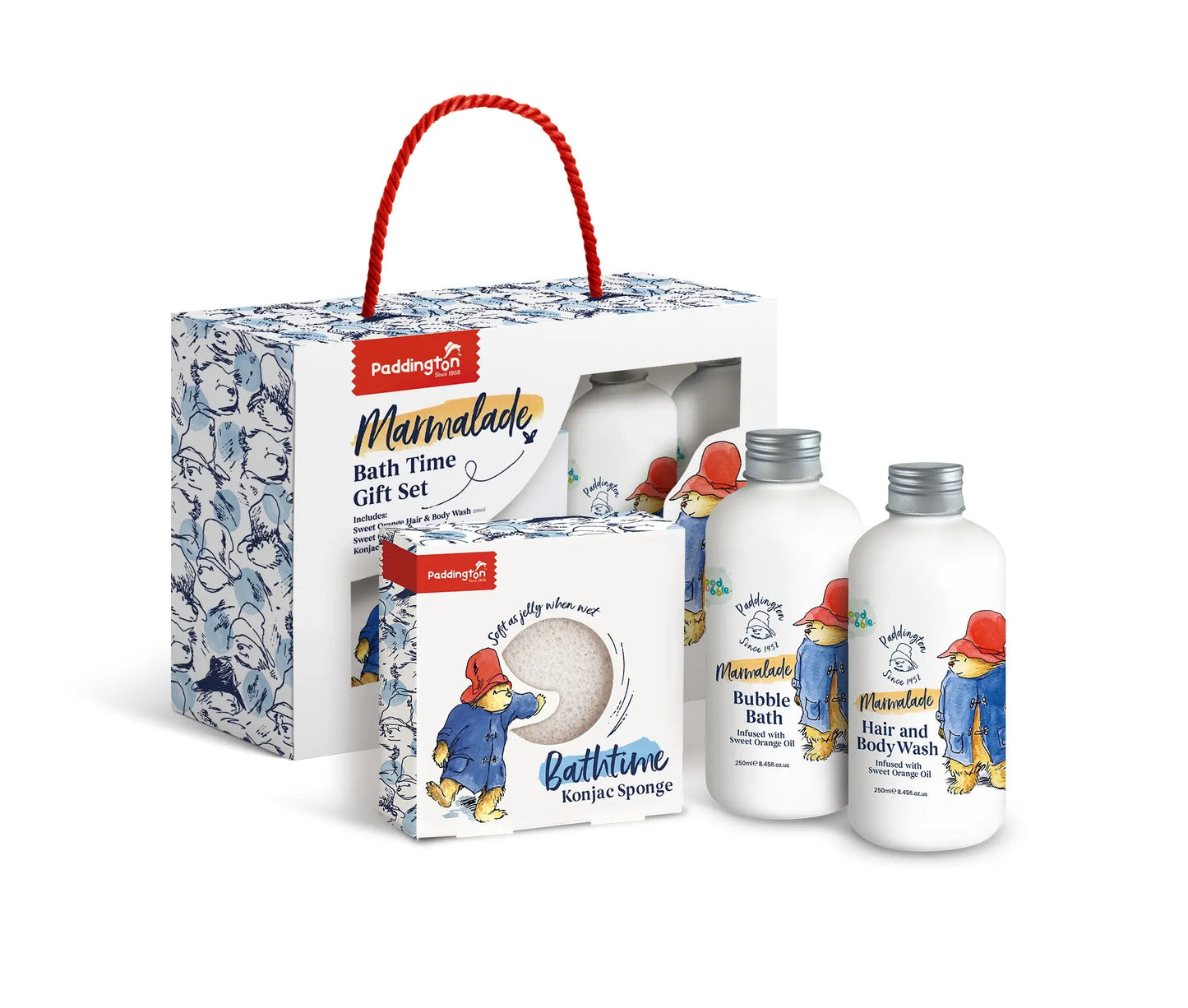 Paddington Marmalade Bath Time dovanų rinkinys Good Bubble GlowAmeli