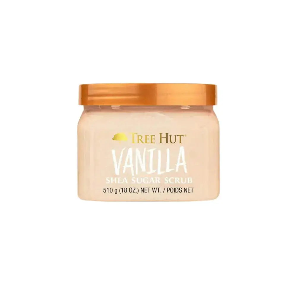 Tree Hut Vanilla Shea Sugar kūno šveitiklis GlowAmeli