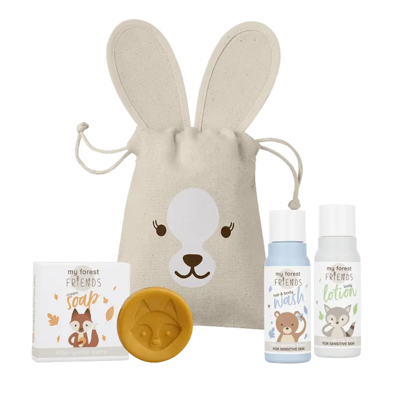 Vaikiškas dušo rinkinys Ada my forest friends GlowAmeli