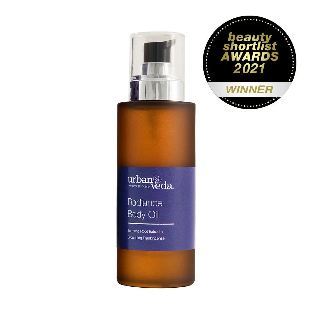 Spindesį suteikiantis kūno aliejus Radiance GlowAmeli