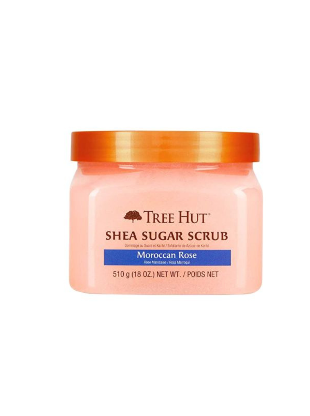 Tree Hut Shea Sugar Moroccan Rose kūno šveitiklis