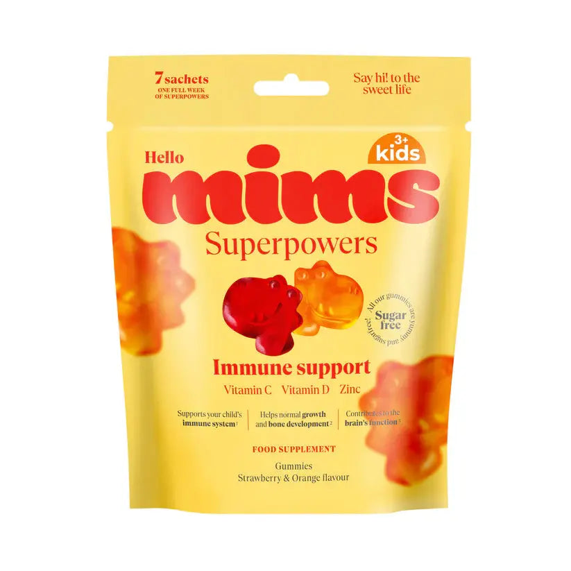 MIMS Immune Support Kids guminukai su vitaminais vaikų imunitetui GlowAmeli