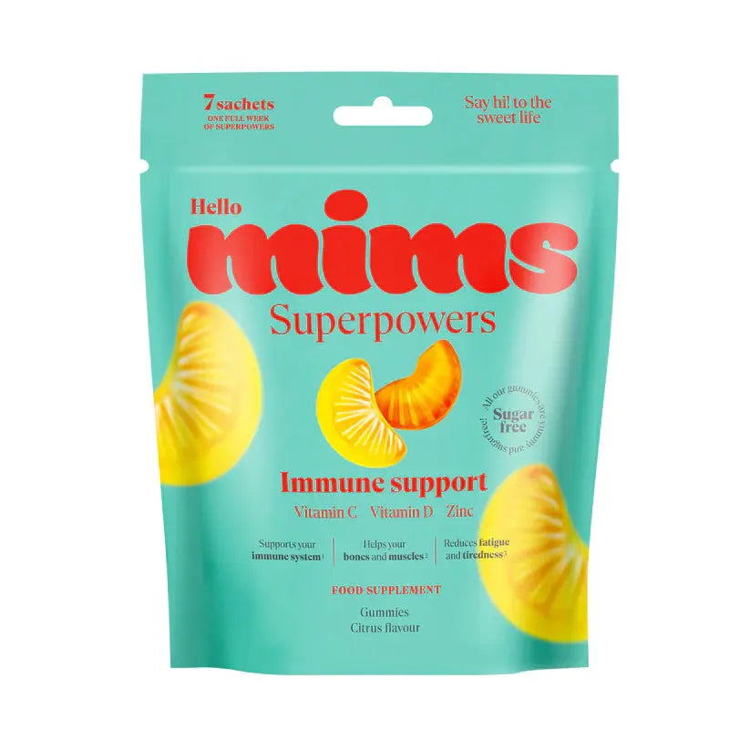 MIMS Immune Support guminukai su vitaminais imunitetui GlowAmeli