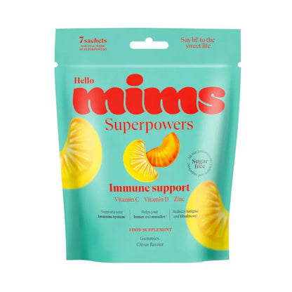 MIMS Immune Support guminukai su vitaminais imunitetui GlowAmeli
