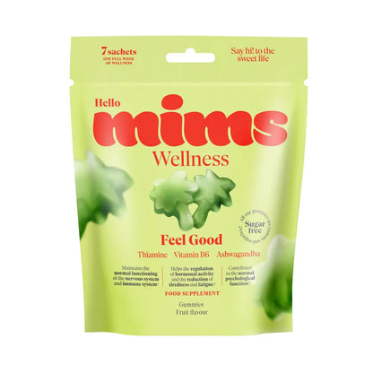 MIMS Wellness guminukai su vitaminais atsipalaidavimui ir energijos palaikymui GlowAmeli