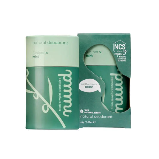 NUUD natūralus pieštukinis dezodorantas Juniper x Mint, 45 g NUUD