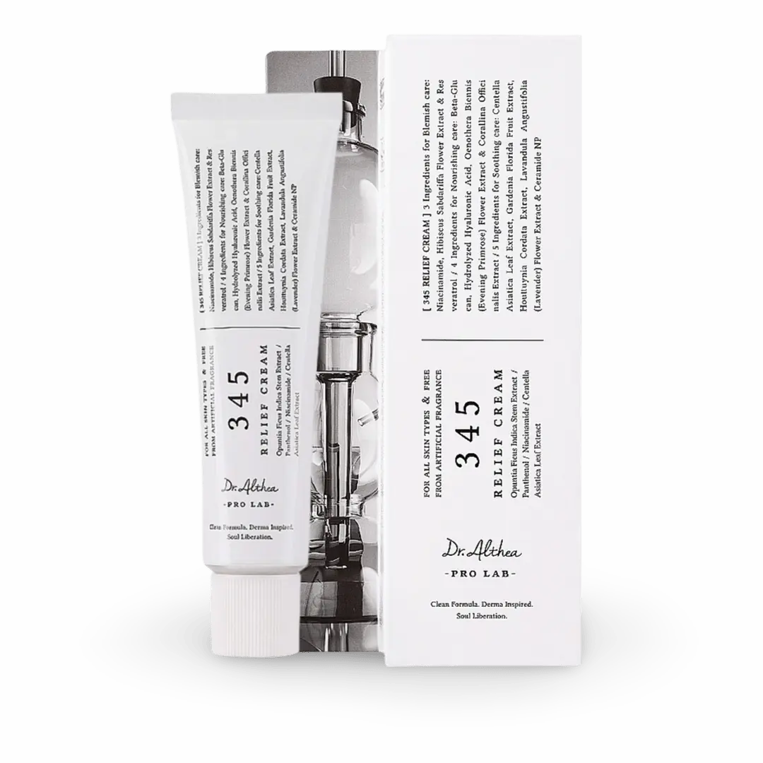Dr.Althea 345 Relief Cream veido kremas, 50 ml GlowAmeli