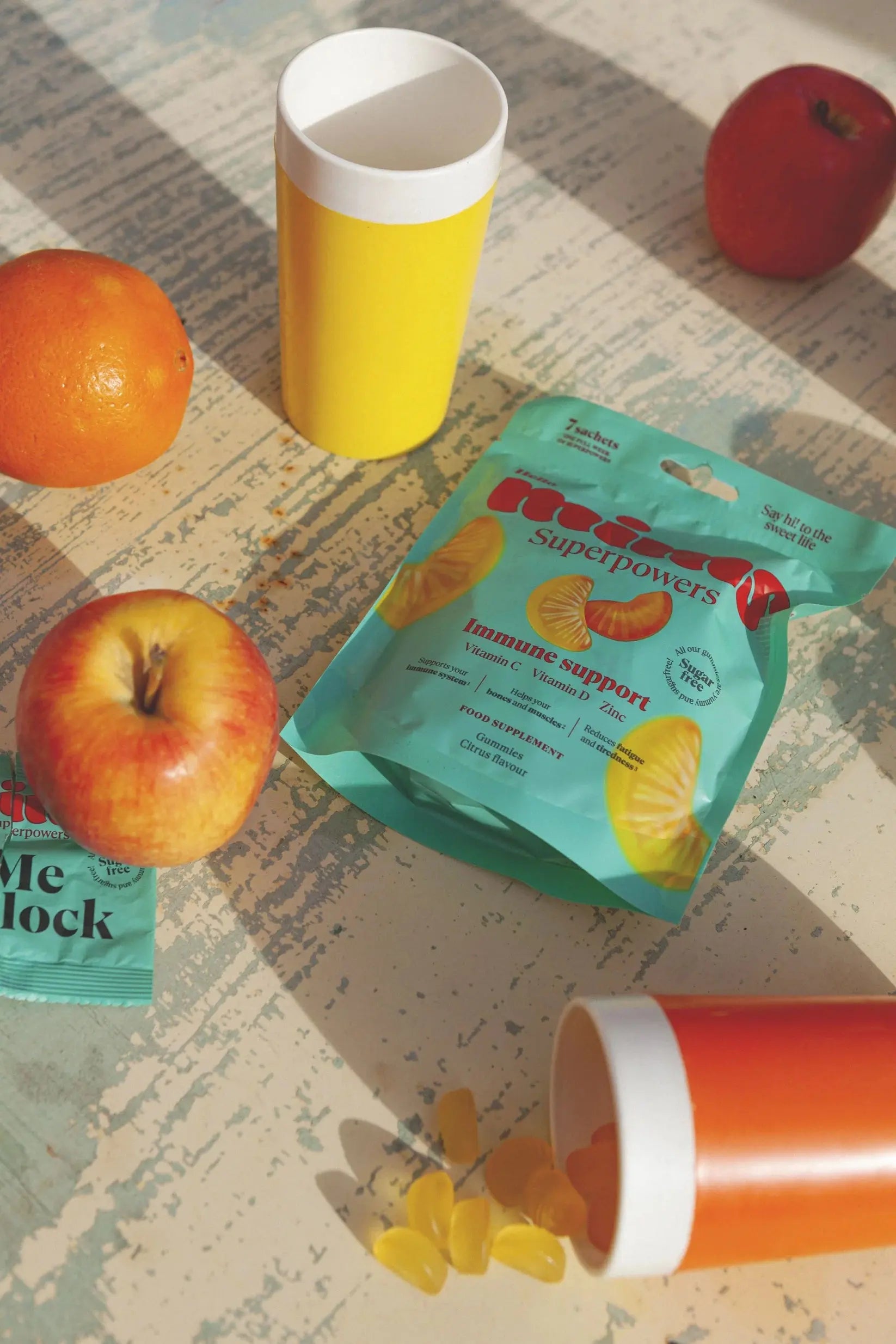MIMS Immune Support guminukai su vitaminais imunitetui GlowAmeli
